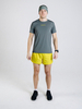Спортивная тренировочная футболка Noname Miler T-Shirt SS 25 UX grey-yellow - 7