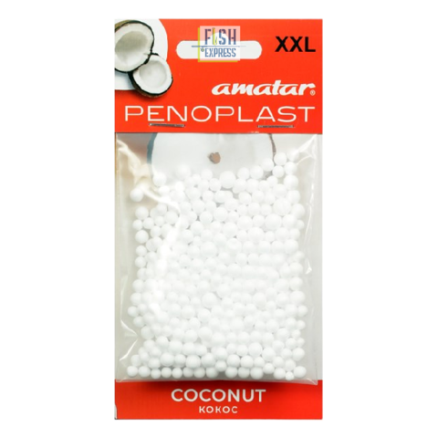 Приманка Amatar PENOPLAST - XXL Кокос 20 шт/уп/продажа от 20 шт.
