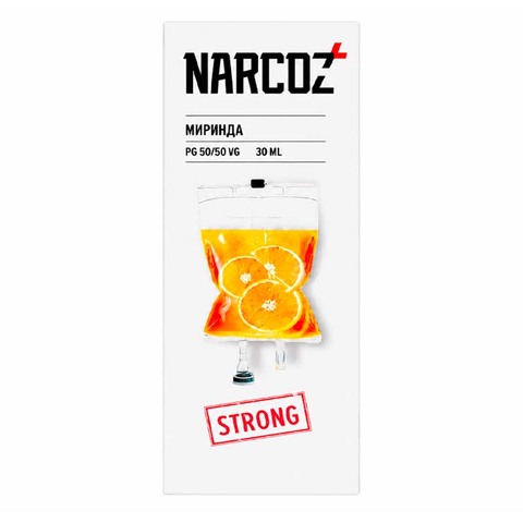 Жидкость NARCOZ Salt 2% STRONG 30 ml - Миринда
