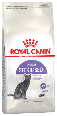 Royal Canin Sterilised 37 сухой корм для взрослых стерилизованных кошек и котов 10 кг (Франция)