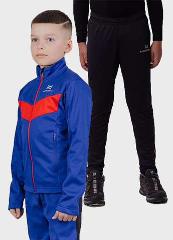 Детский лыжный костюм Nordski Jr.Base Pro Patriot/Black