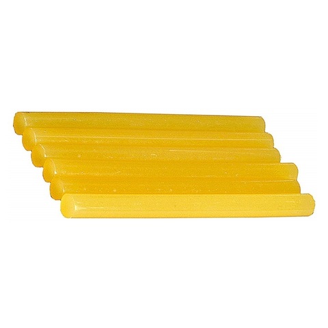 STAYER Yellow, жёлтые, 11 х 200 мм, 6 шт, клеевые стержни, Professional (2-06821-Y-S06)