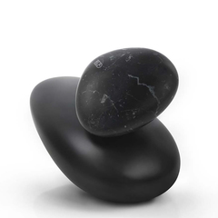 Gessi Equilibrio 52002#542 Ручка однорычажного смесителя для раковины, дизайнерская, цвет: черный мрамор Marquina фото