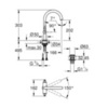 GROHE Atrio 21022003 Смеситель для раковины