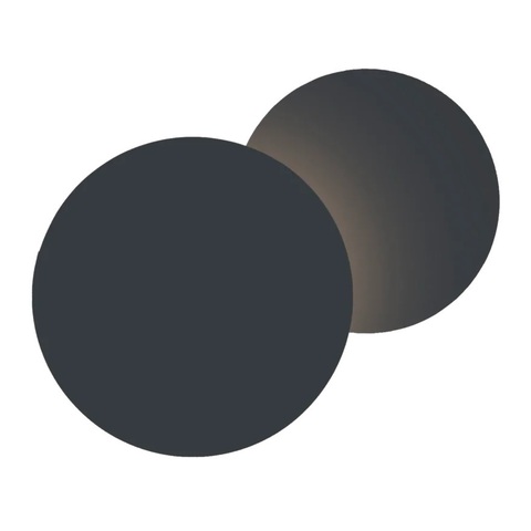 Фото: Настенный светильник CIRCLE Moon&Sun Color - основной вид