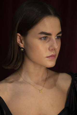 Колье Центавра, позолота, серебро 925, позолота 18k 3