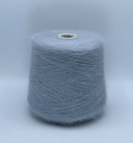 Luxury Selection by Ri.Go(пр.Италия), art- Angora Spiky ,2/900 450 м/100гр, 80%Ангора 20%Полиамид , цвет-Серо-голубой,арт.25498