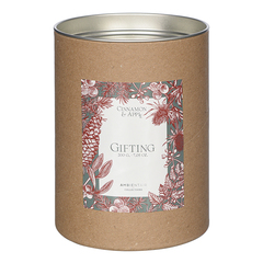 Свеча ароматическая gifting, Корица и яблоко (новая), 40 ч