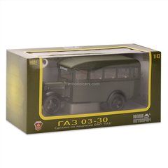 GAZ-03-30 military bus 1:43 Nash Avtoprom