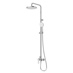 Cezares STYLUS-CD-01 Душевая система со смесителем, цвет: хром фото