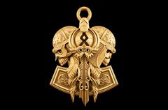 Силиконовый молд Скандинавский Оберег