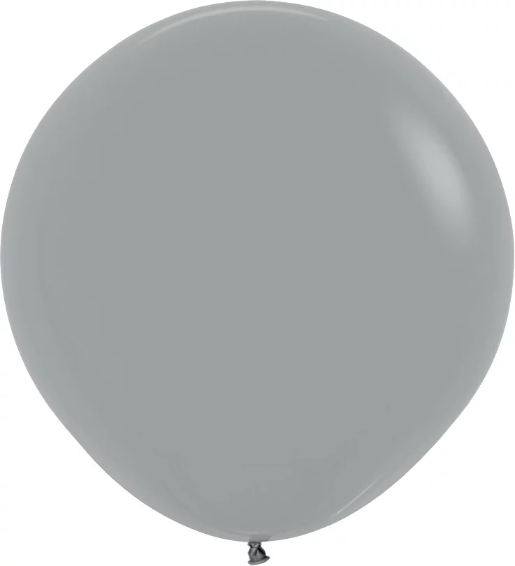 Шар S 24''/60 см, Пастель, Холодный графит (082), 1 шт.