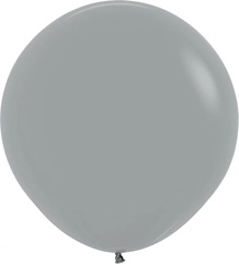 Шар S 24''/60 см, Пастель, Холодный графит (082), 1 шт.
