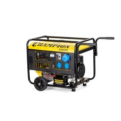 Генератор CHAMPION GG6501E+ATS (5/5,5кВт 15лс 25л 12В 81,5кг эл. стартер,счетчик)