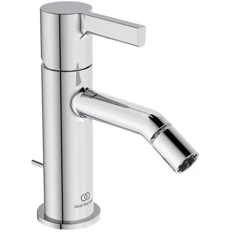 Ideal Standard BC784AA Однорукоятковый смеситель для биде с донным клапаном, 5 л/мин Цветное покрытие - технология PVD