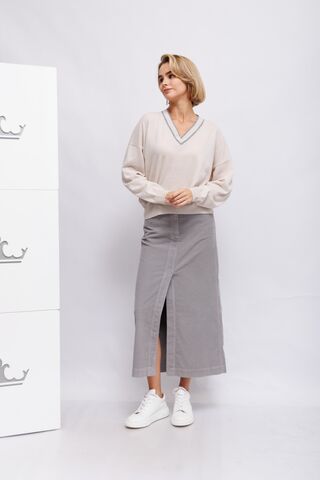 Peserico Easy Юбка из хлопка с эластаном