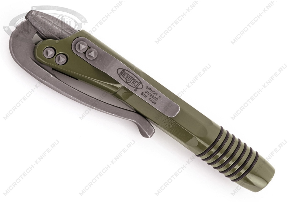 Тактическая ручка Microtech SIPHON II 401-SS-ODAP