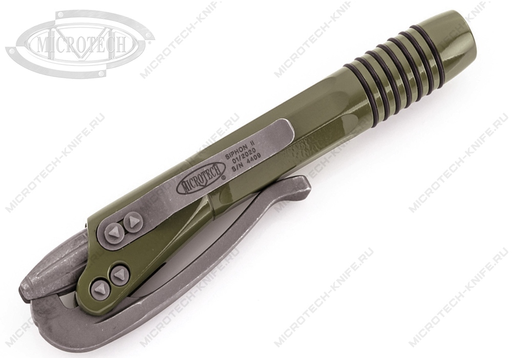 Тактическая ручка Microtech SIPHON II 401-SS-ODAP
