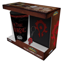 Набор подарочный World Of Warcraft Horde Бокал + Брелок + Записная книжка