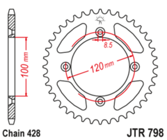 Звезда ведомая JTR798 52