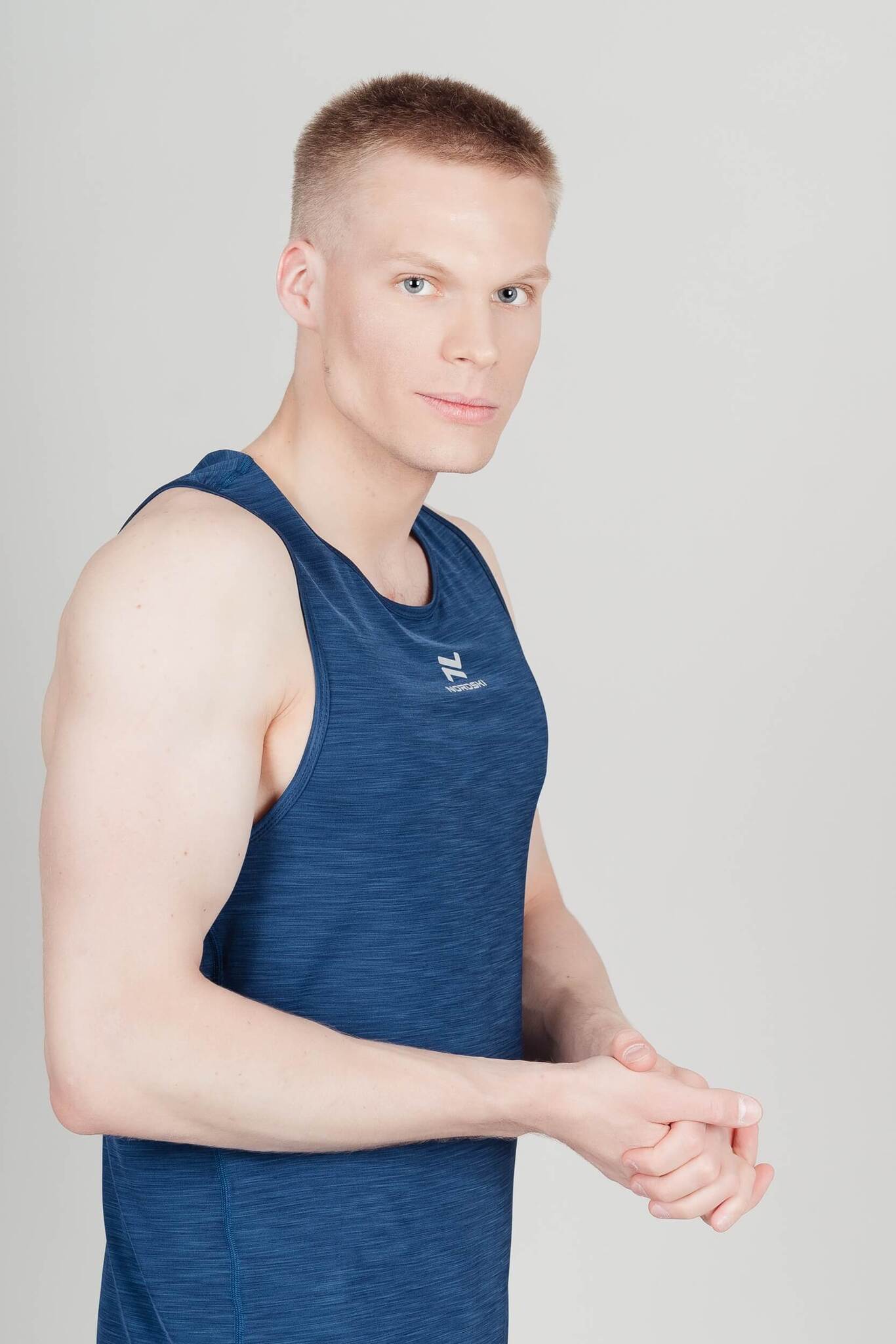 Мужская беговая майка Nordski Pro blue - 4