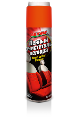 RUNWAY Пенный очиститель велюра 650мл