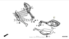 Honda Зеркало VFR 1200 F FD левое 88120-MGE-305ZA аналоги 88120-MGE-003ZA
