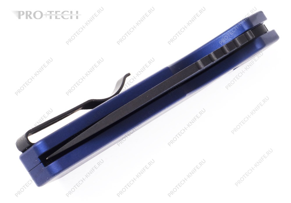 Нож Pro-Tech Strider PT Plus Smooth Midnight Blue Handles Abalone Magnacut - фотография 