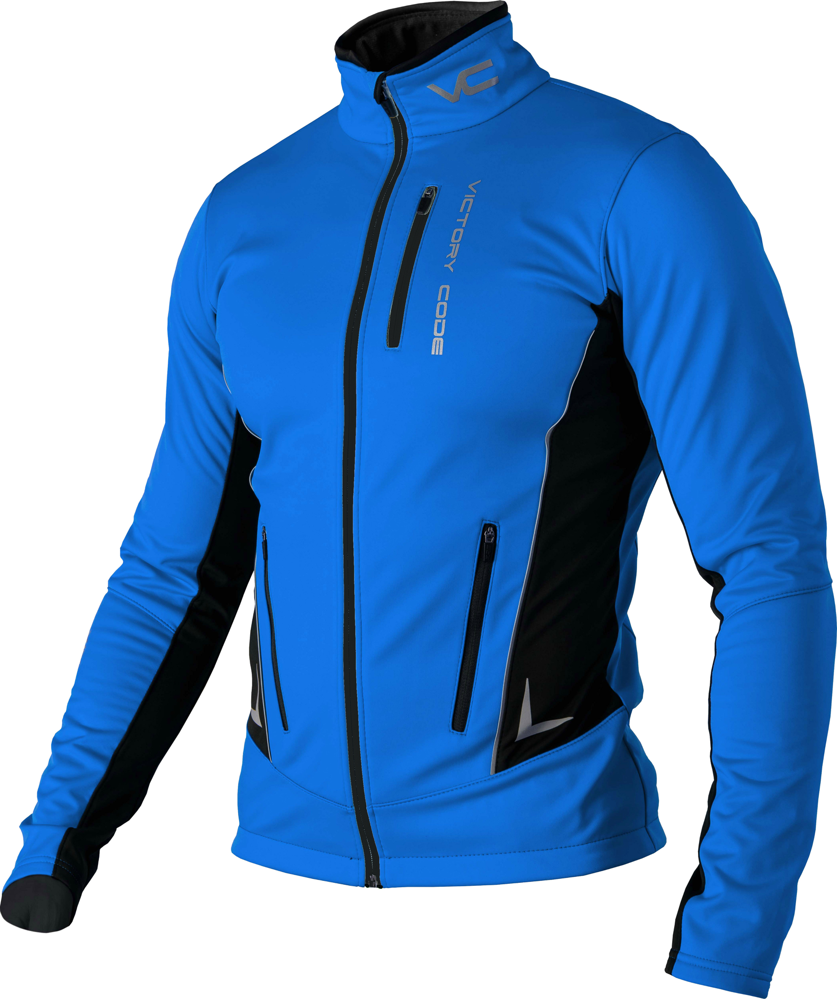 Victory Code Speed Up разминочная лыжная куртка blue