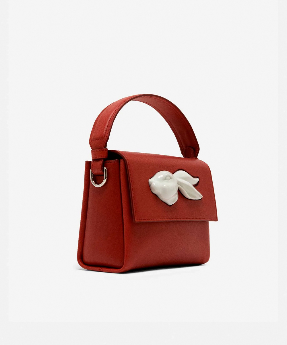 Сумка Flap Rabbit Head Big TOMATO