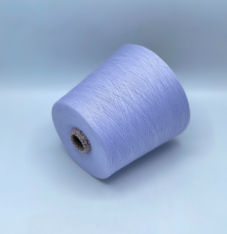 Бобинная пряжа,Cotton combed, 2540м. 100%Хлопок, Лиловый(603), 39248