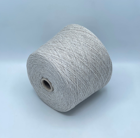 Filcom, Talamone/silk, 2/15 750м. 50%Меринос,10%Шелк, 40% Кашемир, Светло-серый меланж(773), арт.39796