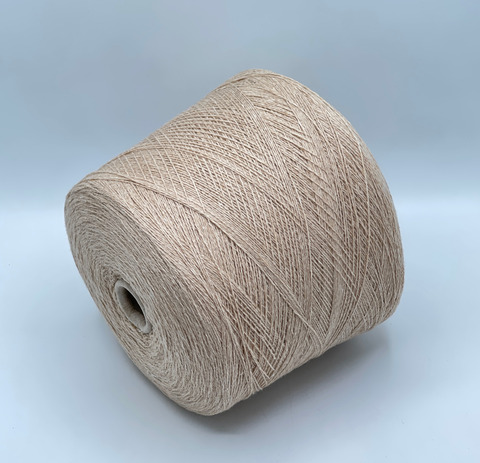 Filcom, Talamone/silk, 2/15 750м. 50%Меринос,10%Шелк, 40% Кашемир, Бежевый меланж(123), 39869