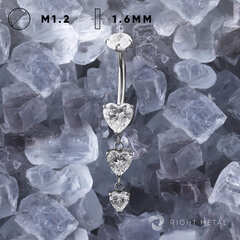 Банан 3K Hearts Crystal