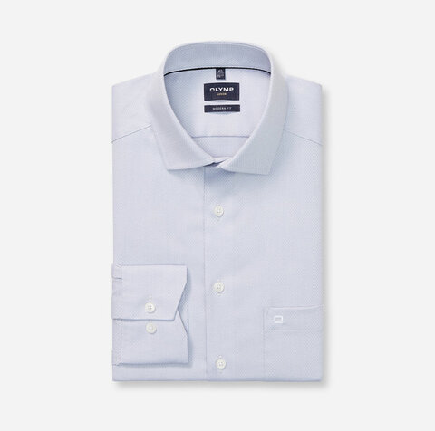 OLYMP LUXOR MODERN FIT Сорочка в выработку с технологией Non-Iron. Эко-линейка Green Choice