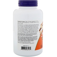 Now Foods, Глюкоманнан, чистый порошок, 227 г (8 унций)