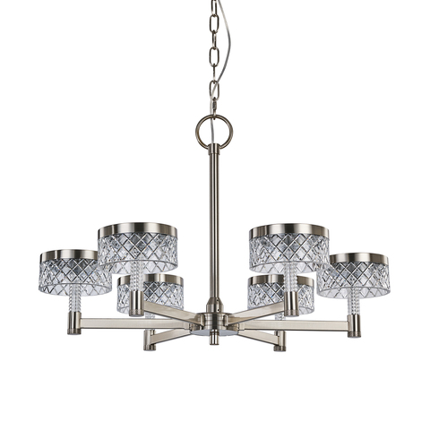 Фото: Люстра MD21020075-6A satin nickel - основной вид