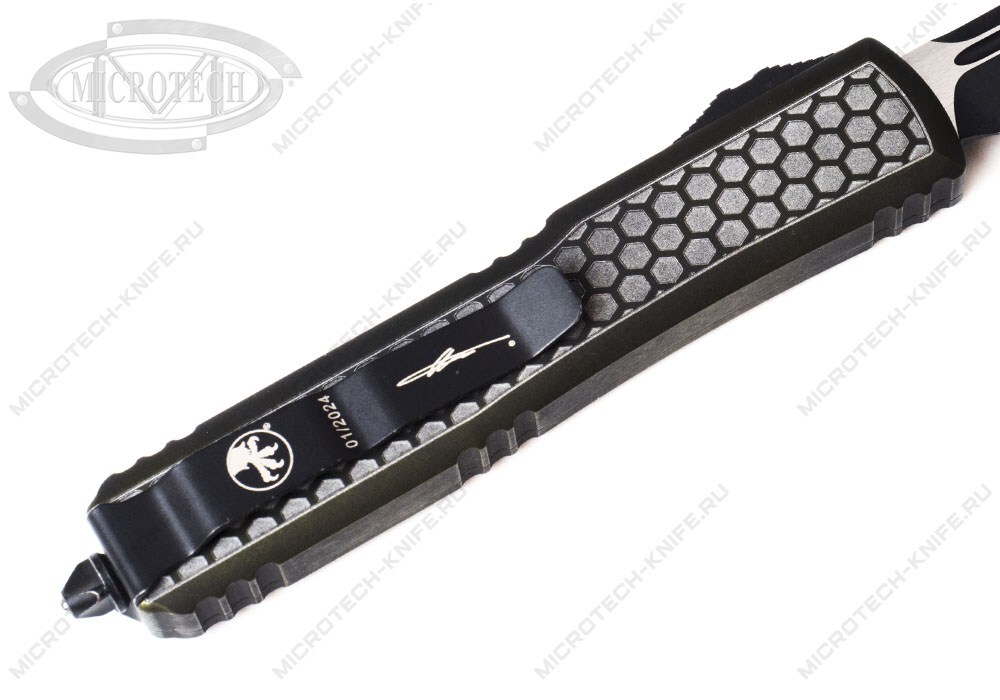 Нож Microtech Ultratech 123-1HXWODS Hex Pattern Signature Series