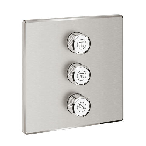 GROHE Grohtherm SmartControl 29127DC0 Переключатель встраиваемый на 3 потребителя