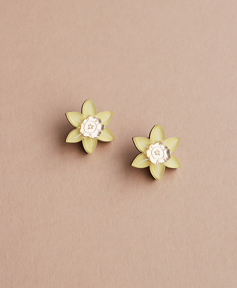 Серьги Daffodil Studs