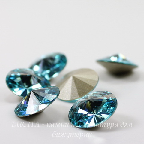 1122 Rivoli Ювелирные стразы Сваровски Light Turquoise (SS39) 8,16-8,41 мм