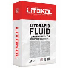 Ремонтный состав Litokol Litorapid Fluid серый, 25 кг