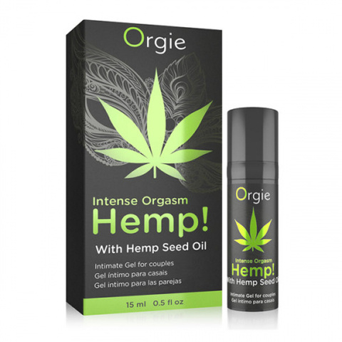Orgie Жидкий вибратор HEMP! INTENSE ORGASM 15 мл