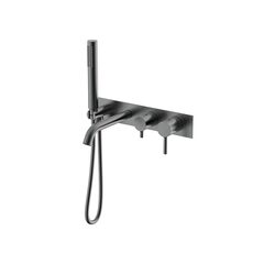 NEMO NM-2353BGM Смеситель встраиваемый для ванны BRUSH GUN METAL фото