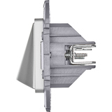 Вывод кабеля IP21 - Legrand Inspiria - с зажимом для кабеля - алюминий — фото 5