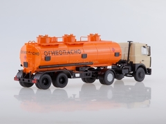 MAZ-5432 beige with semitrailer NEFAZ-96742 1:43 AutoHistory