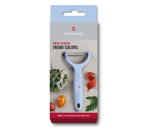 Нож для чистки томатов и киви Victorinox  Swiss Classic Trend Colors, Light Blue  (7.6079.22)