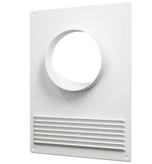 125ПТПР, Площадка торцевая пластиковая с решеткой 180х250 фланец D125 (заказ)