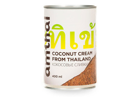 Кокосовые сливки "Amthai", 400мл
