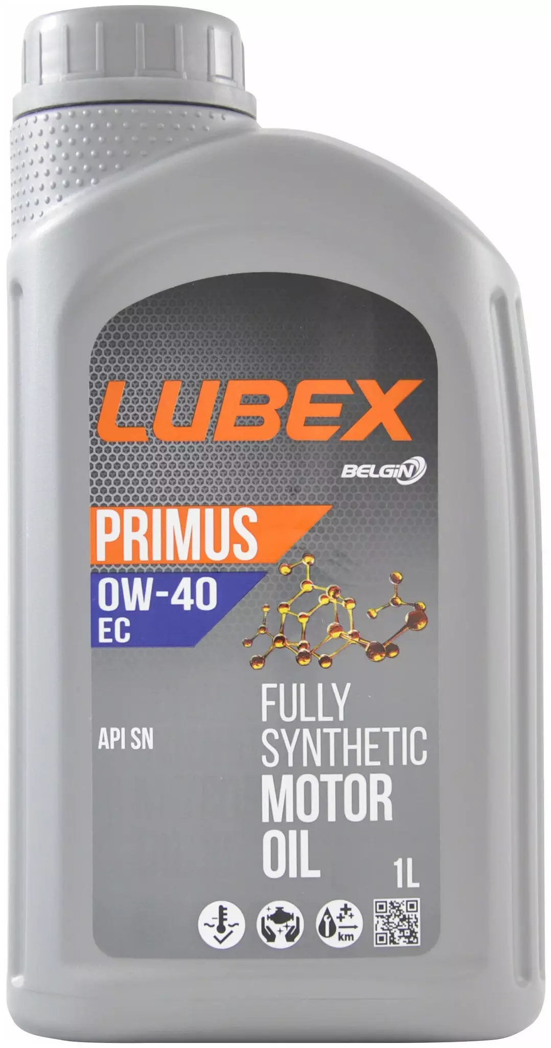 Моторное масло LUBEX PRIMUS EC 0W-40 синтетическое 1л